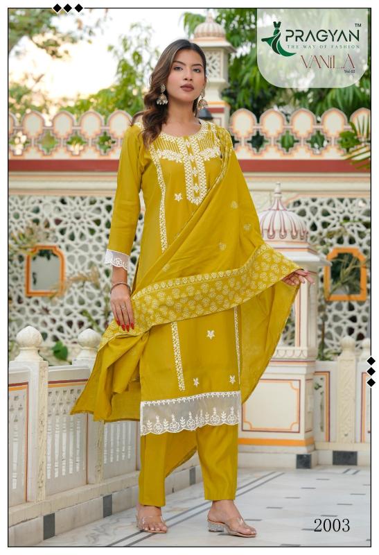 Pragyan VANILA 2 Kurti wholesalers Kolkata