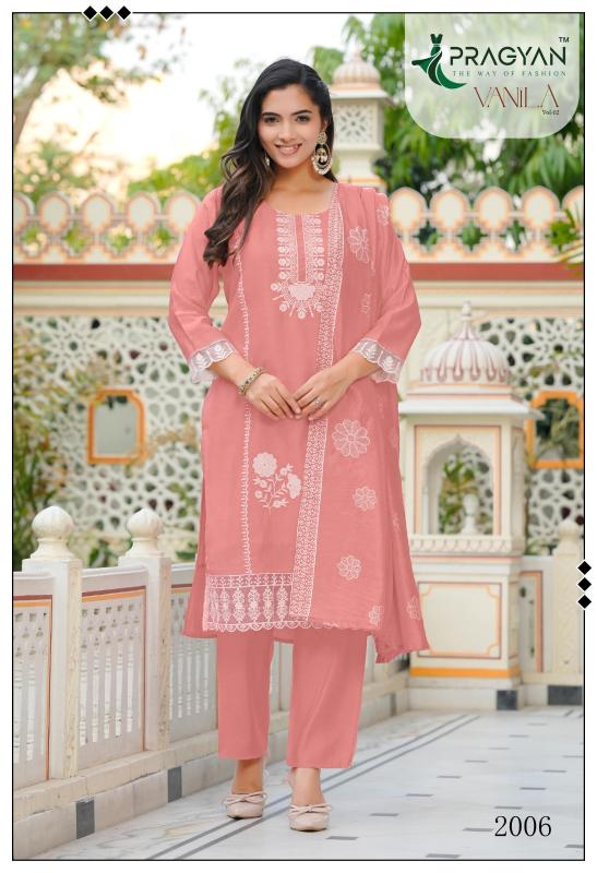 Pragyan VANILA 2 Kurti wholesalers Kolkata