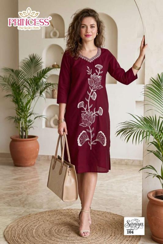 Princess Saniya catalog kurti wholesaler in belgaum
