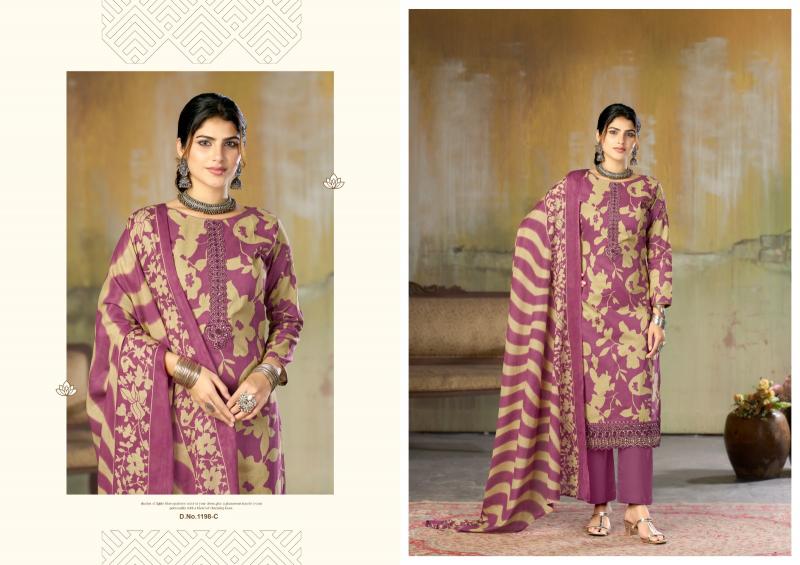 Radhika Azara Fitoor catalog surat dress material market