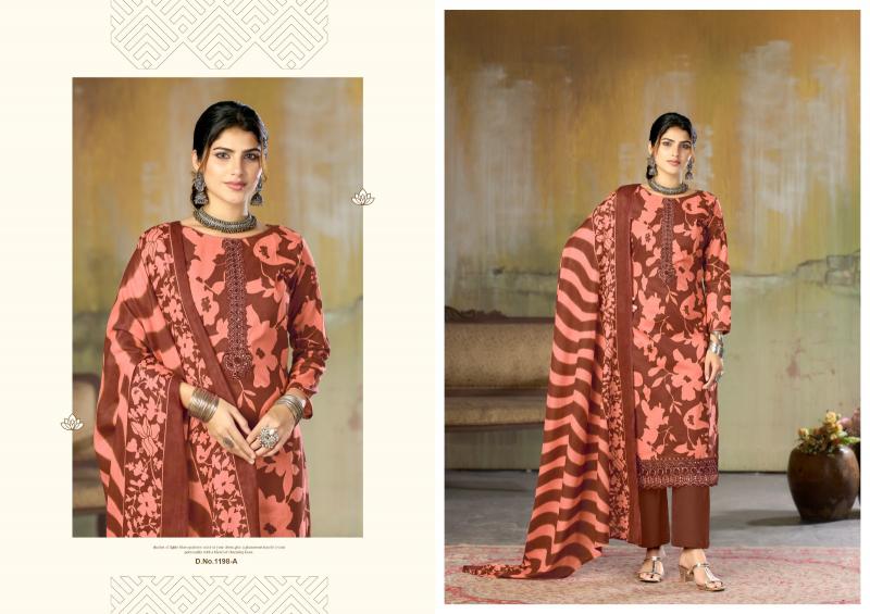 Radhika Azara Fitoor catalog surat dress material market