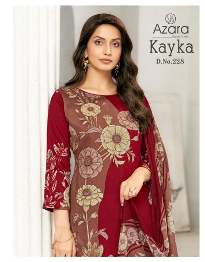 Radhika Azara Kayka D 1228 catalog wholesale dress material surat gujarat