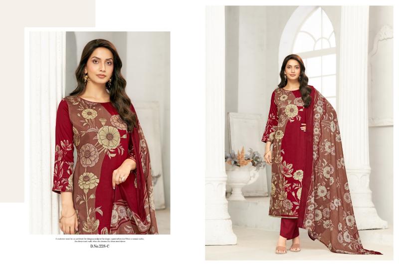 Radhika Azara Kayka D 1228 catalog wholesale dress material surat gujarat