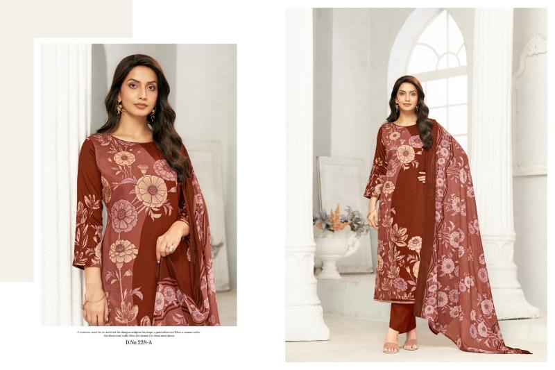Radhika Azara Kayka D 1228 catalog wholesale dress material surat gujarat
