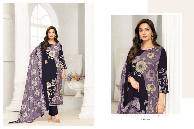 Radhika Azara Kayka D 1228 catalog wholesale dress material surat gujarat