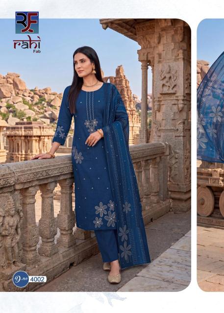 Rahi Fab Rising Silver Vol-4 Bulk salwar kameez suppliers