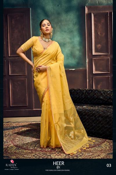 Rajtex Heer catalog saree for wholesale