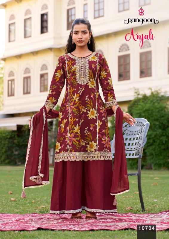 Rangoon Anjali catalog wholesale kurtis dehli youtube