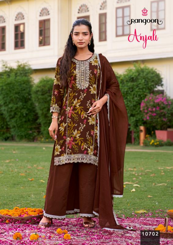 Rangoon Anjali catalog wholesale kurtis dehli youtube