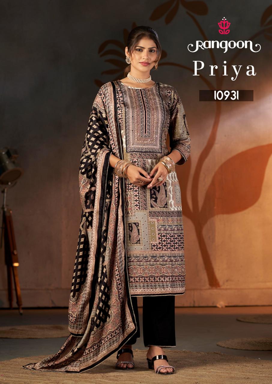Rangoon Priya catalog kurti manufacturer and wholesaler