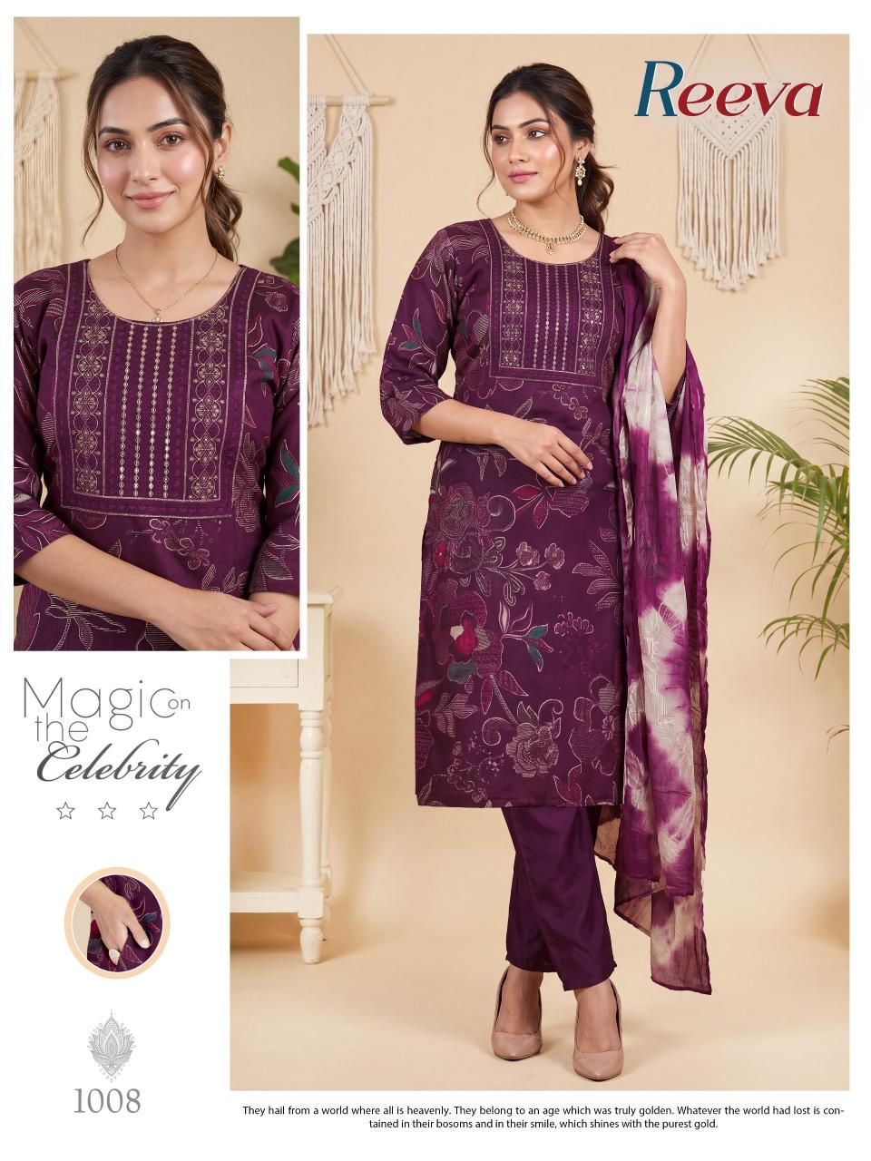 REEVA VERTICAN FOIL Hyderabad wholesale kurti bazaar