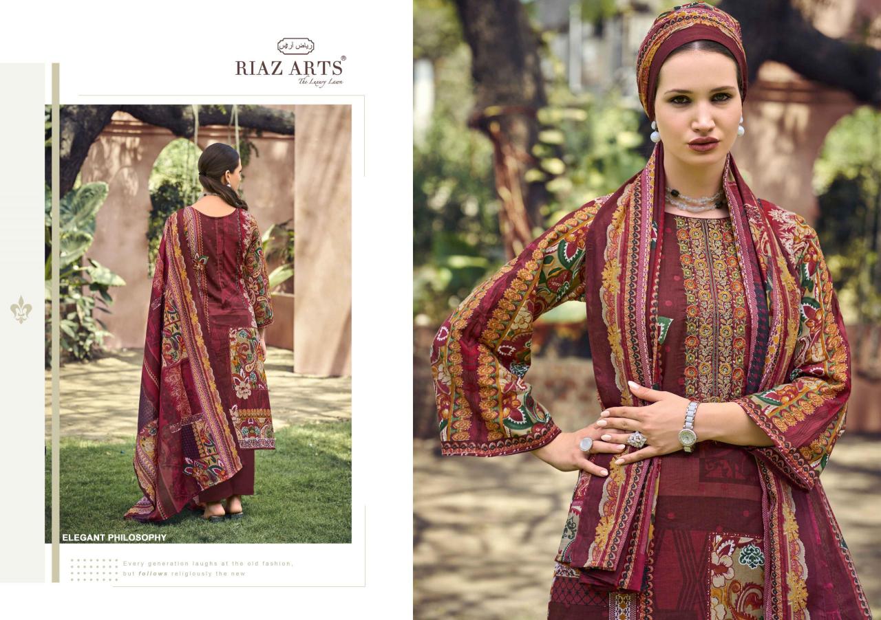 Riaz Arts Musafir 101 to 104 catalog surat dress material market online