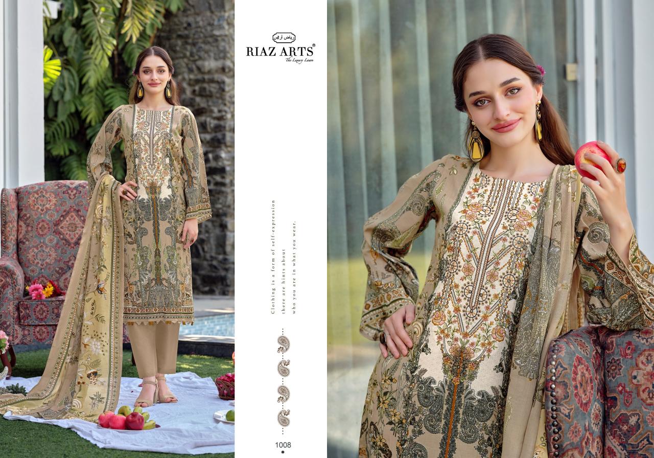 Riaz Arts Musafir Vol 44 Catalog best online wholesaler of dress materials in surat