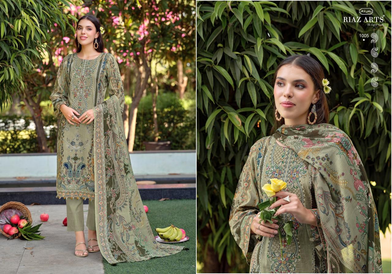 Riaz Arts Musafir Vol 44 Catalog best online wholesaler of dress materials in surat