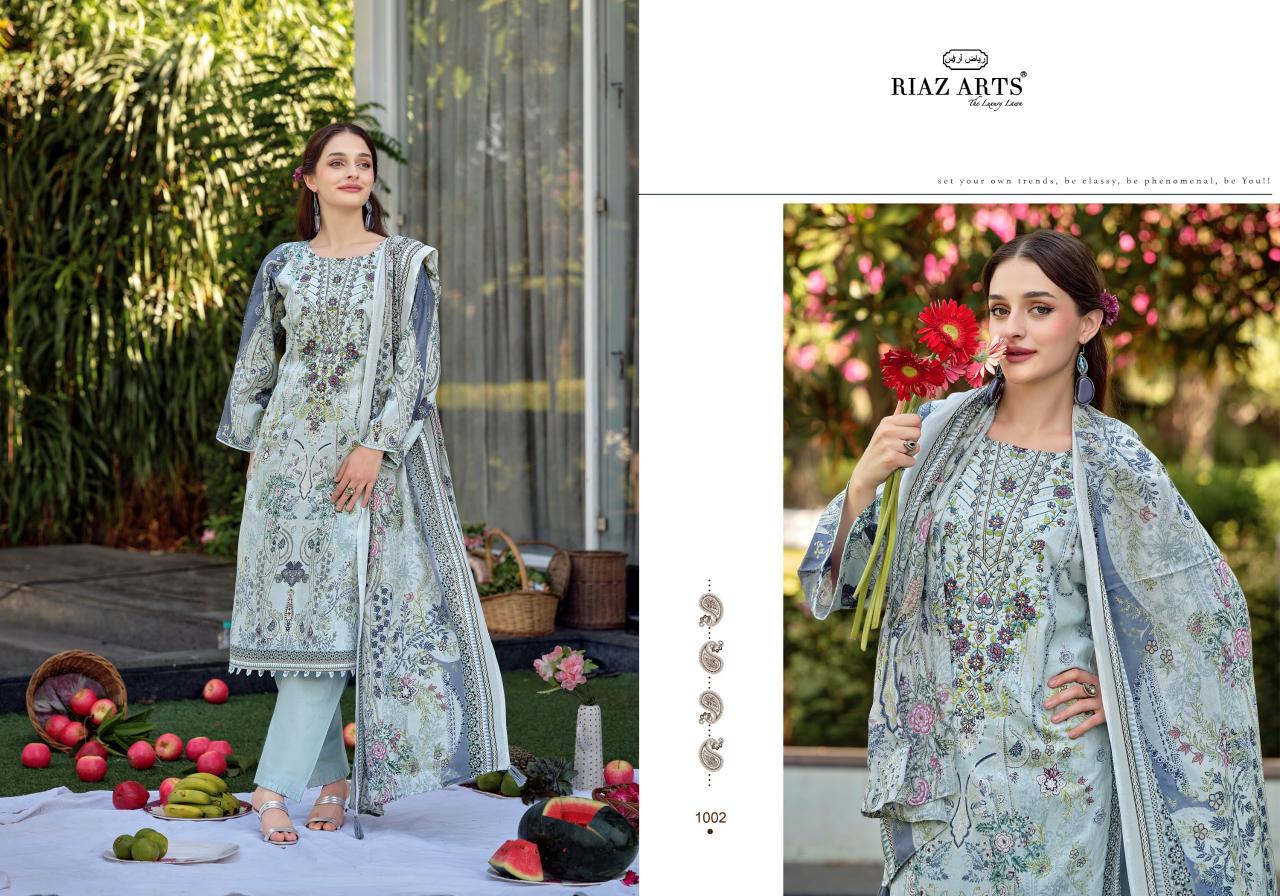 Riaz Arts Musafir Vol 44 Catalog best online wholesaler of dress materials in surat