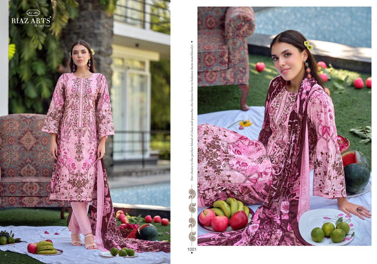 Riaz Arts Musafir Vol 44 Catalog best online wholesaler of dress materials in surat