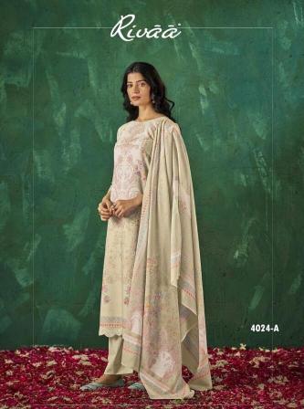 Rivaa Sabaa vol 5 catalog wholesale unstitched salwar kameez material