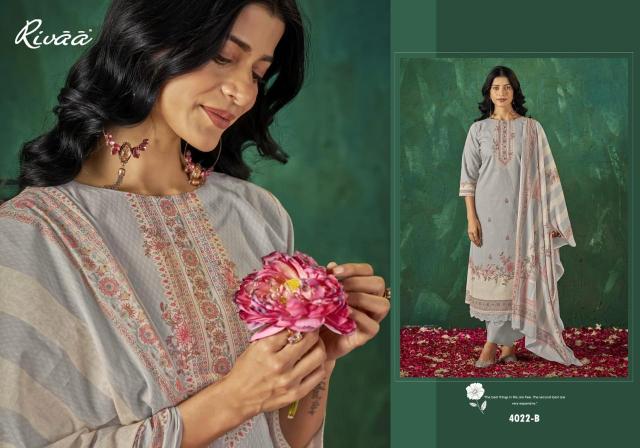 Rivaa Sabaa vol 5 catalog wholesale unstitched salwar kameez material