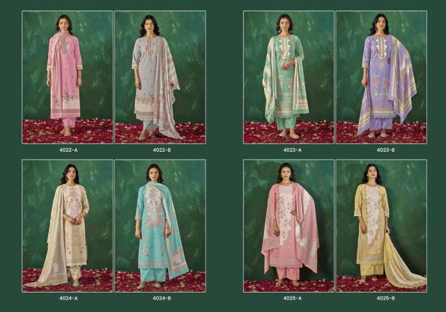 Rivaa Sabaa vol 5 catalog wholesale unstitched salwar kameez material