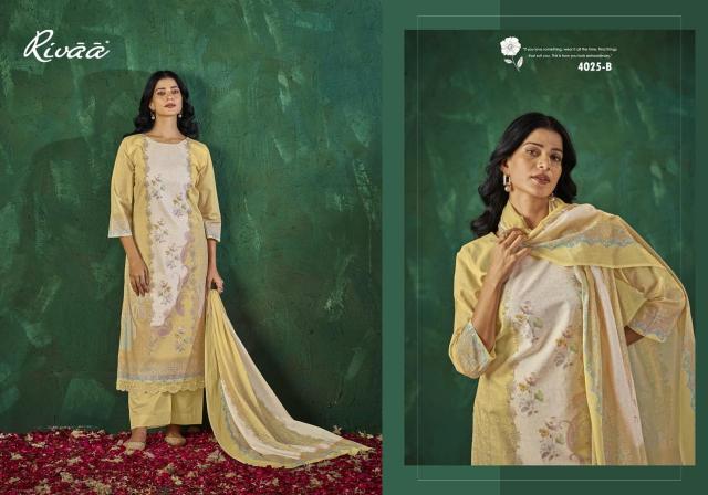 Rivaa Sabaa vol 5 catalog wholesale unstitched salwar kameez material