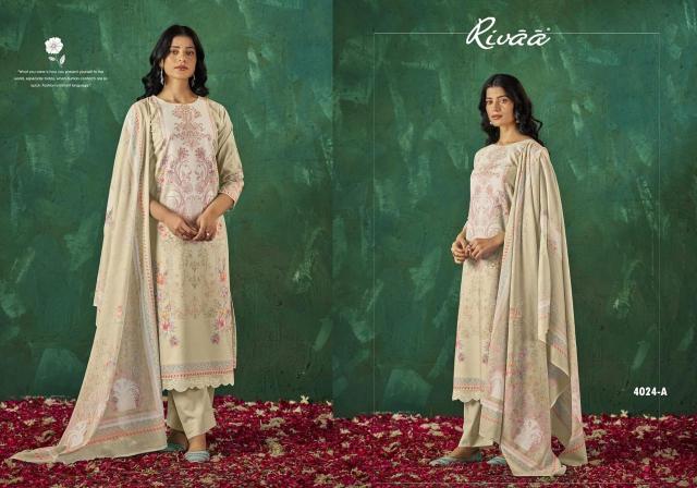 Rivaa Sabaa vol 5 catalog wholesale unstitched salwar kameez material