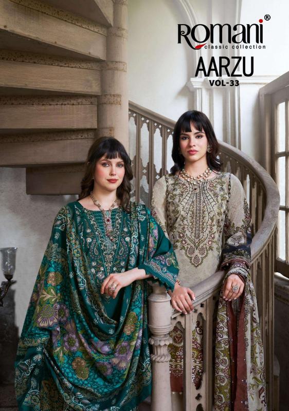 Romani aarzu vol-33 Kolkata salwar kameez wholesale dealers