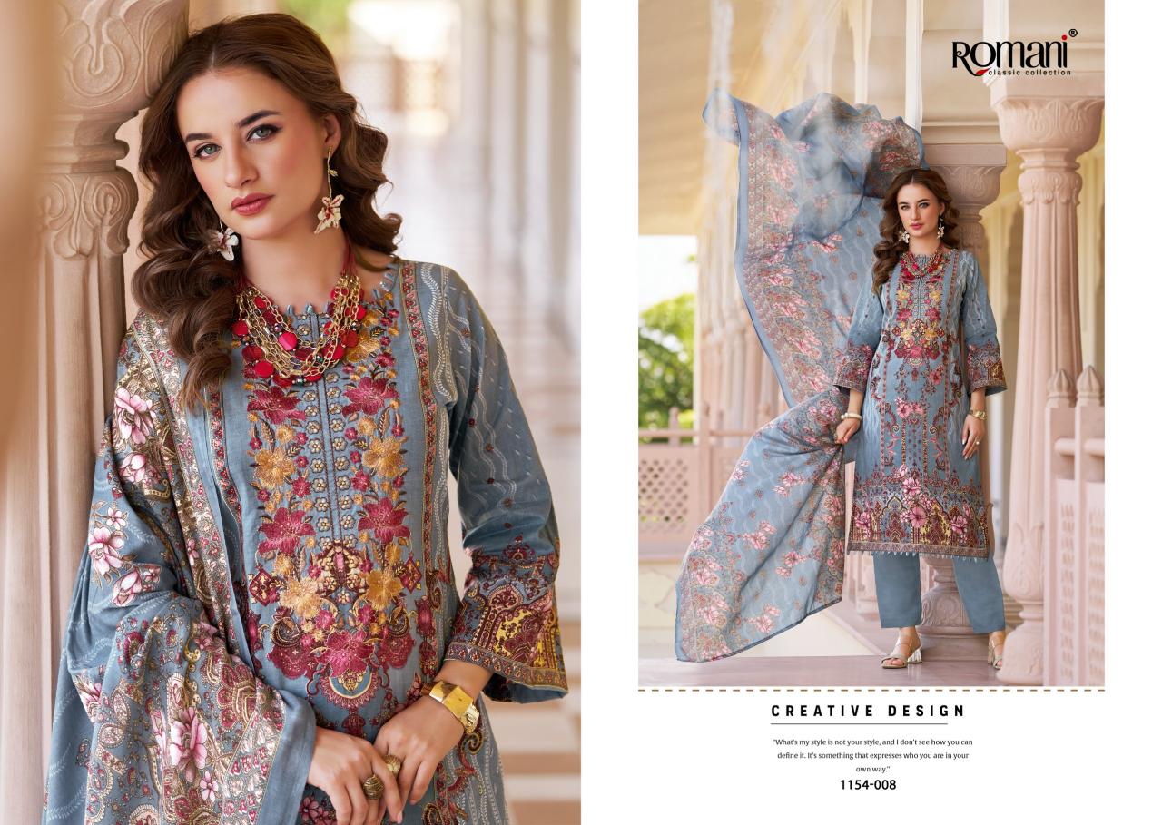 Romani Aarzu Vol-34 – Pakistani Readymade Kurti Pant With Dupatta - Wholesale Catalog