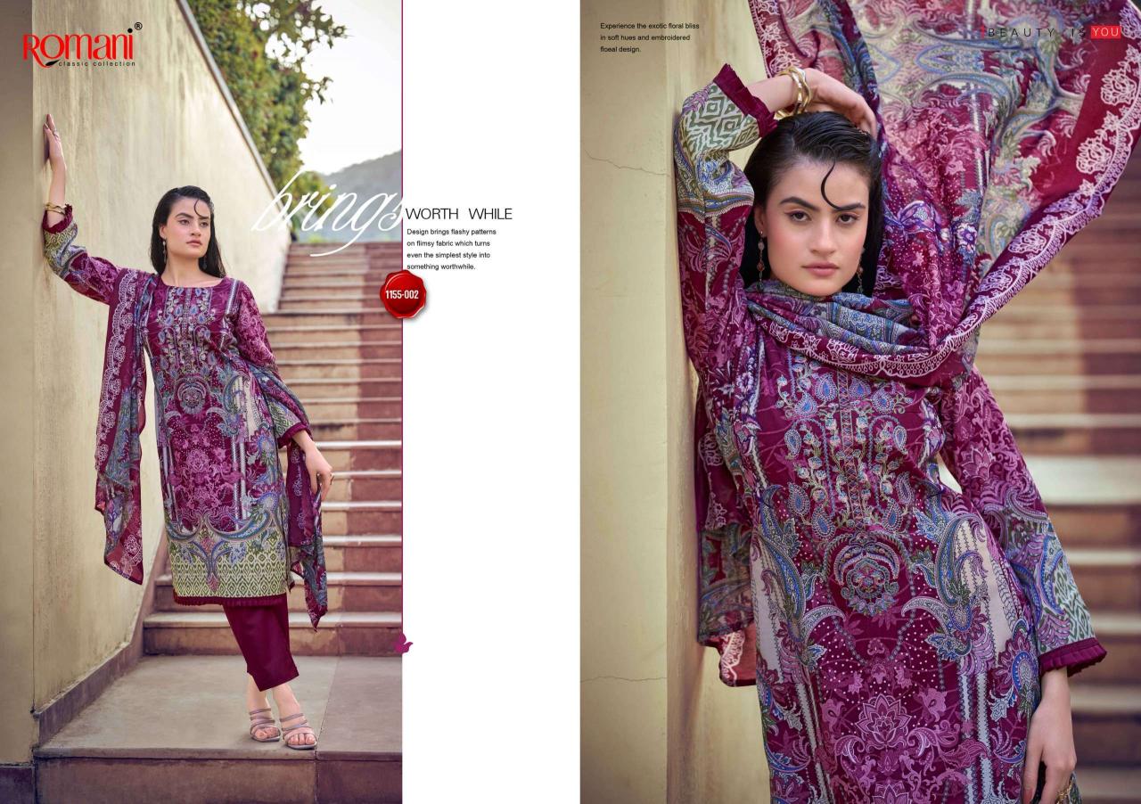 Romani Needle Wonder Vol-14 – Pakistani Dress Material - Wholesale Catalog