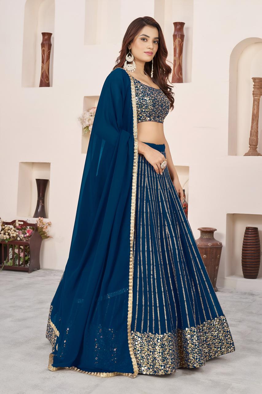 Sabella 5067 Blue catalog surat lehenga wholesale market