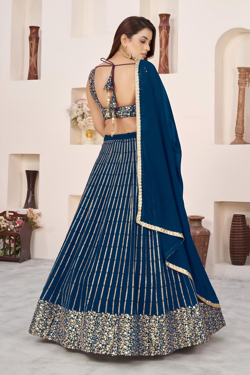 Sabella 5067 Blue catalog surat lehenga wholesale market