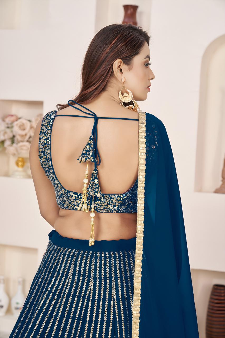 Sabella 5067 Blue catalog surat lehenga wholesale market