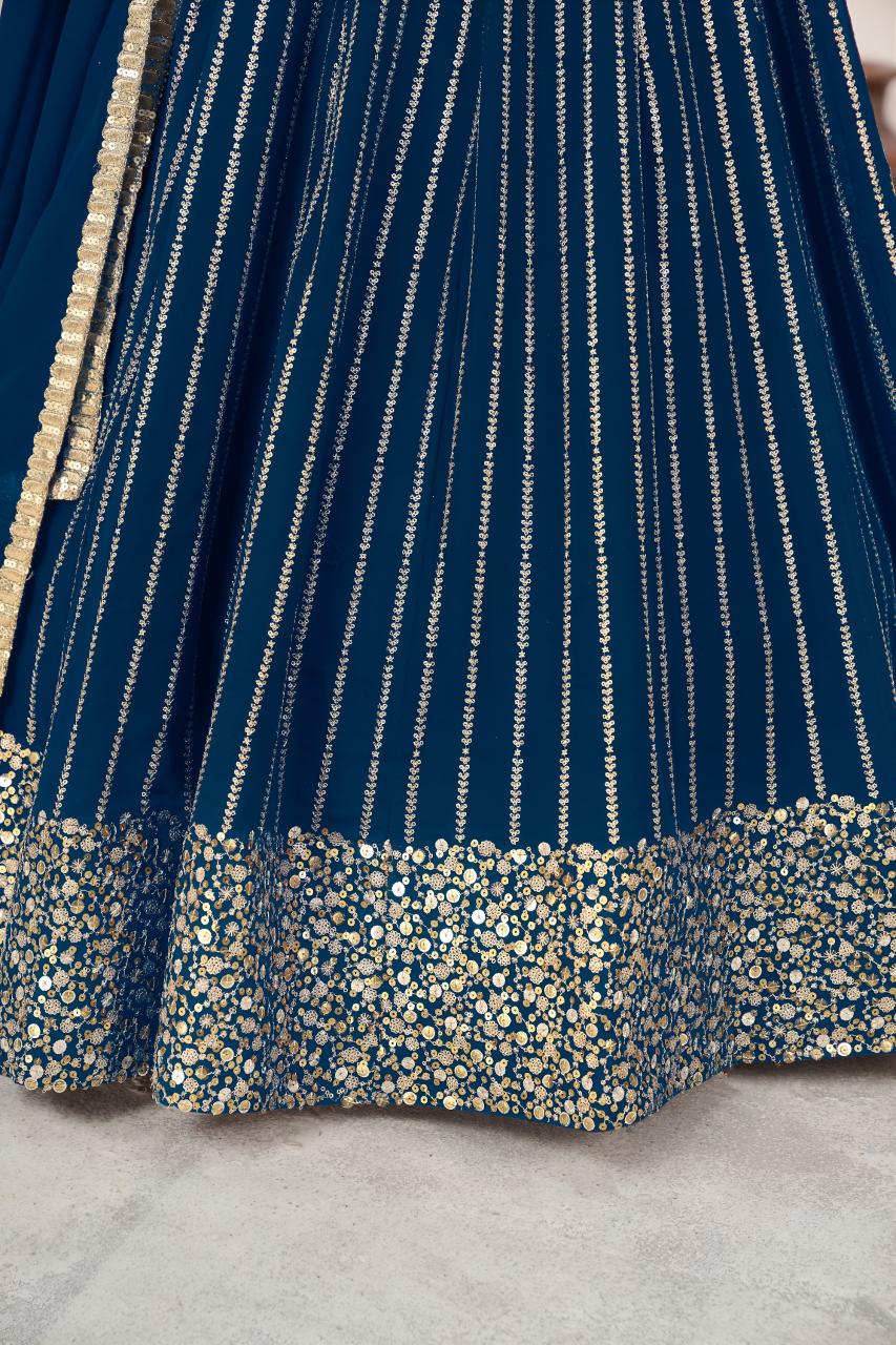 Sabella 5067 Blue catalog surat lehenga wholesale market