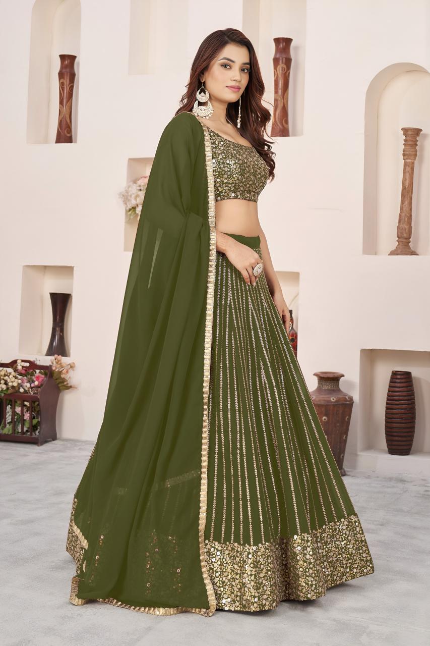 Sabella 5067 Olive catalog lehenga wholesale surat