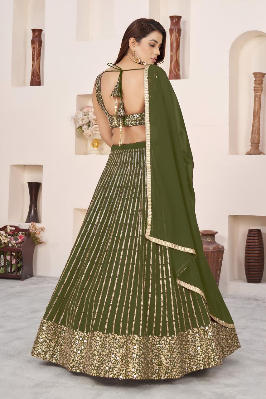 Sabella 5067 Olive catalog lehenga wholesale surat