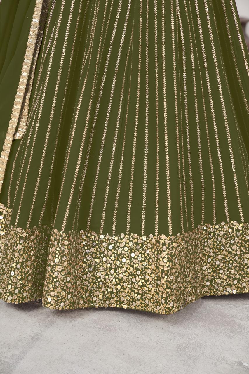 Sabella 5067 Olive catalog lehenga wholesale surat