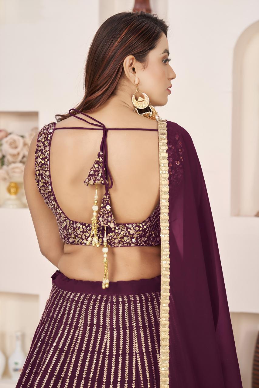 Sabella 5067 Wine catalog mumbai lehenga wholesale market