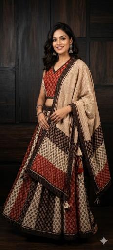 Sabella Ajrak vol 2 catalog wholesale lehenga market in jaipur