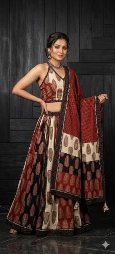 Sabella Ajrak vol 2 catalog wholesale lehenga market in jaipur