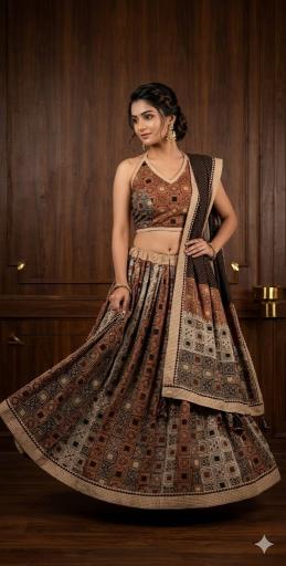 Sabella Ajrak vol 2 catalog wholesale lehenga market in jaipur