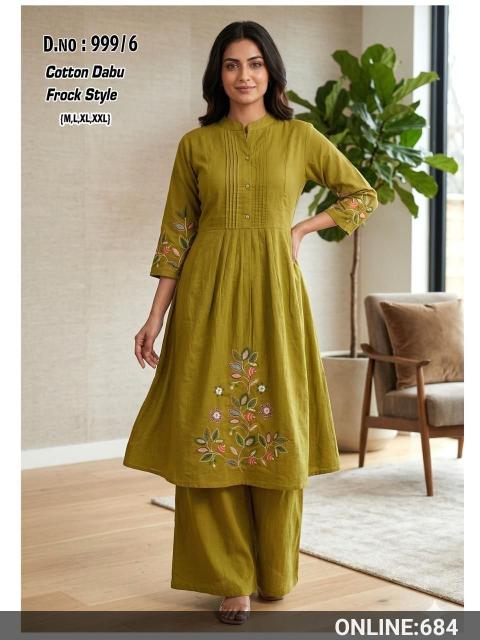 Sabella Cotton Dabu vol 3 catalog co ord set for women
