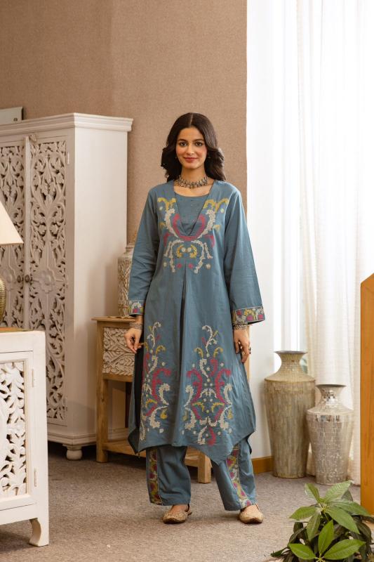 Sabella Cotton vol 206 catalog ethnic co ord sets