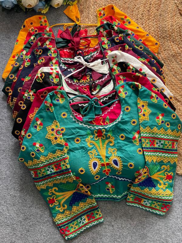 Sabella Heavy Magic Cotton catalog fancy design blouse