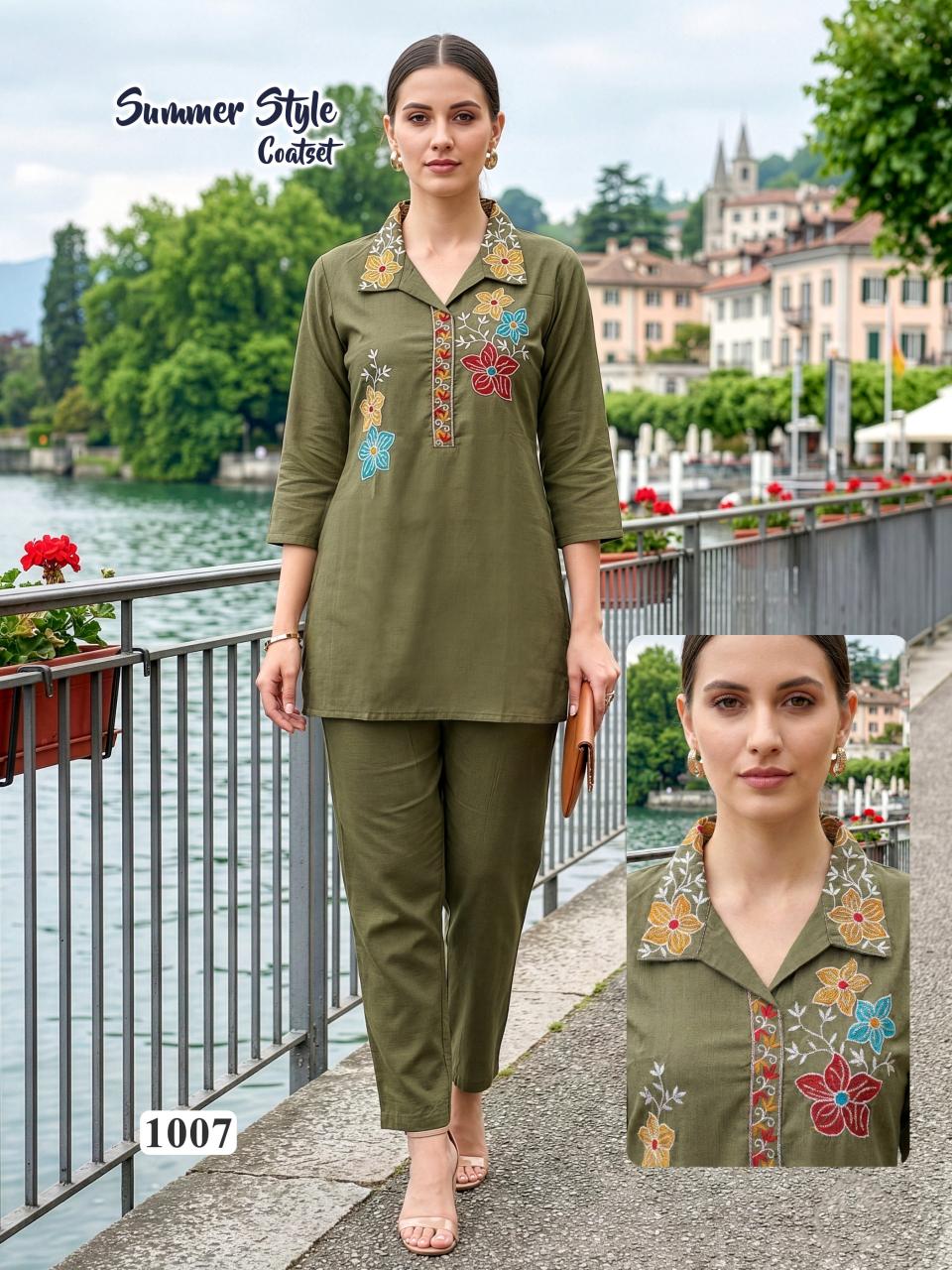 Sabella Summer Style Coadset vol 2 catalog co ordset wholesaler in surat