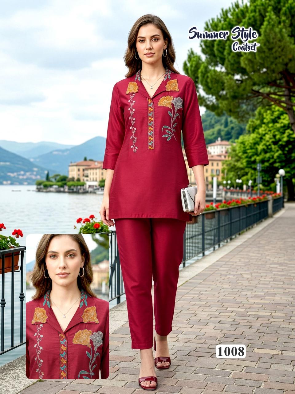 Sabella Summer Style Coadset vol 2 catalog co ordset wholesaler in surat