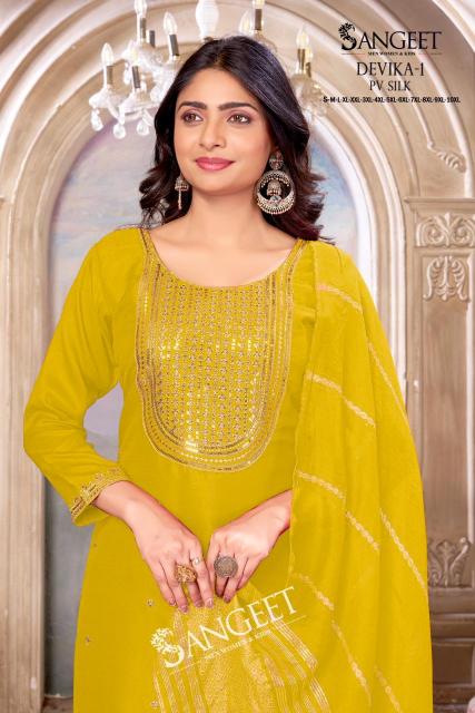 Sangeet Devika vol 1 Catalog wholesale kurtis in barobazer