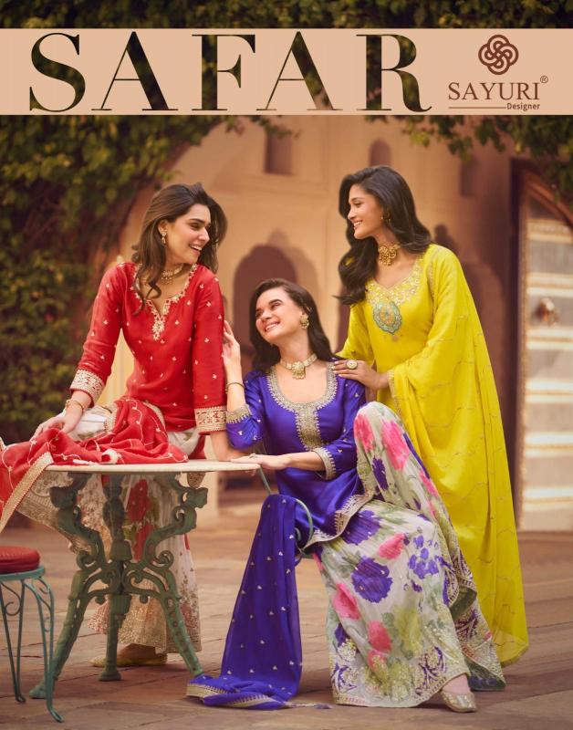 Sayuri Safar catalog wholesale designer salwar kameez