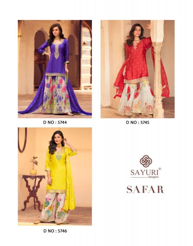 Sayuri Safar catalog wholesale designer salwar kameez