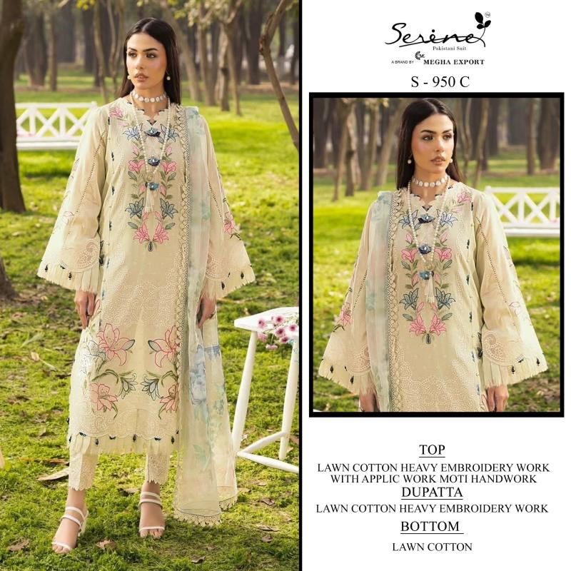 Serine S 950 catalog wholesale pakistani suits buy online