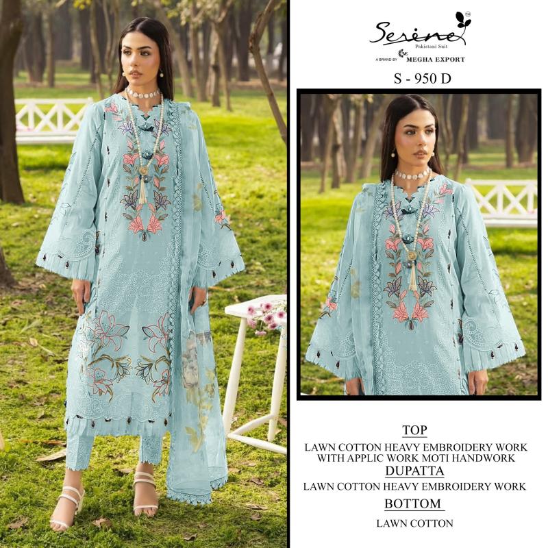 Serine S 950 catalog wholesale pakistani suits buy online