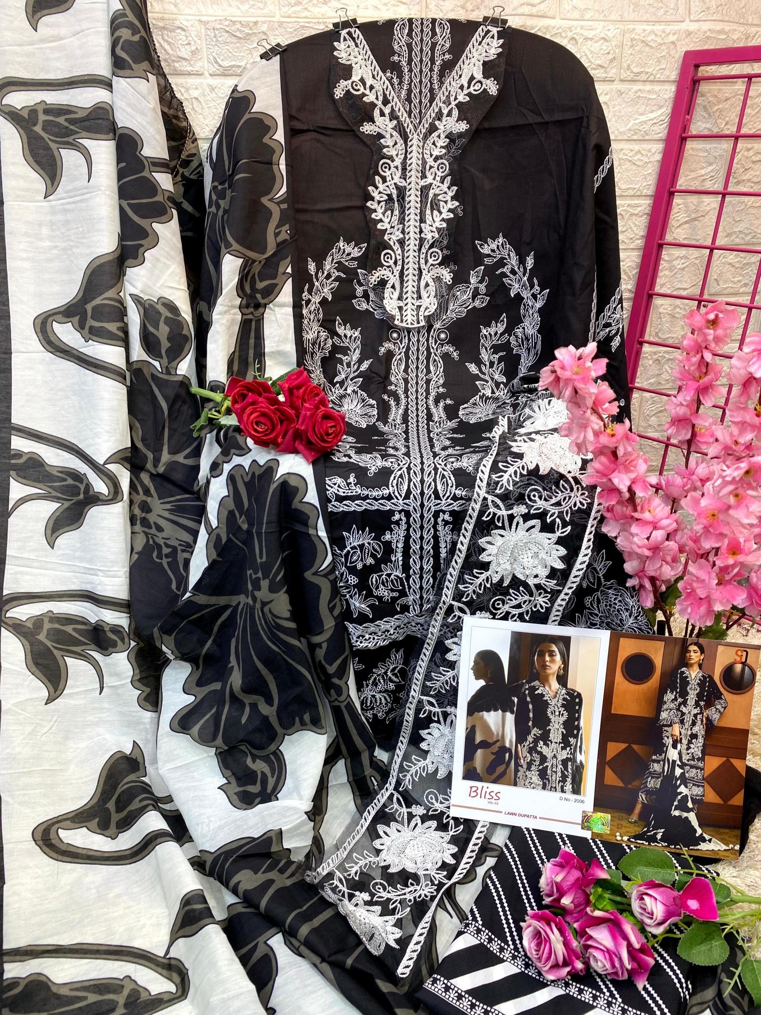 Sharaddha Bliss Vol 4 Catalog online wholesale pakistani suits